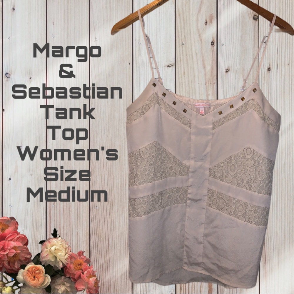 Margo & Sebastian Tank Top Size Medium Women’s
